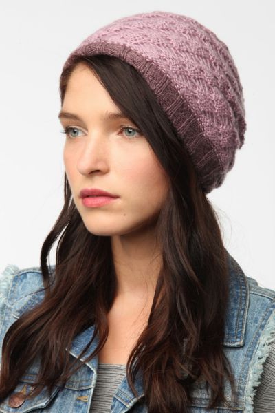 Layered Crochet Beanie   Urban Outfitters