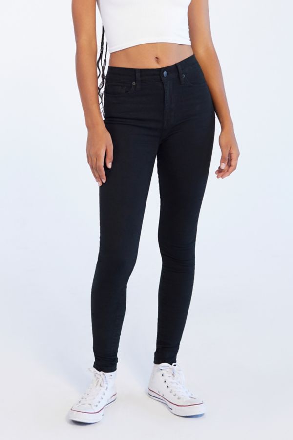 Bdg Twig High Rise Skinny Jean Black Urban Outfitters 