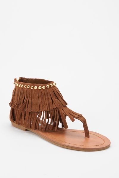 Cooperative Suede Ankle Strap Wedge