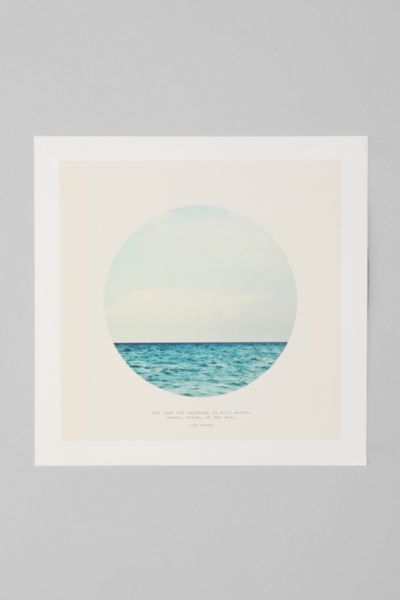 Tina Crespo For Society6 Salt Water Cure Print