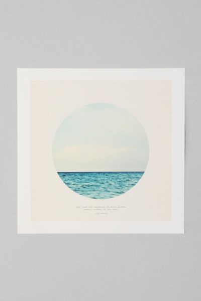 Tina Crespo For Society6 Salt Water Cure Print   Urban Outfitters