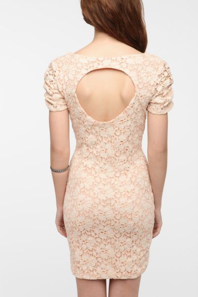 Pins and Needles Lace Princess Dress   Urban Outfitters