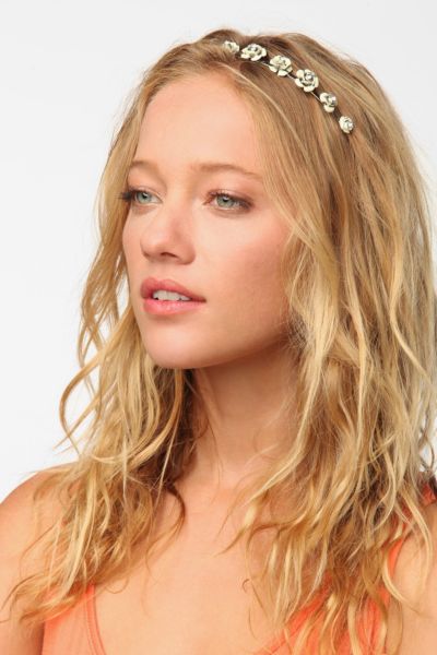 Flower Crown Headband   Urban Outfitters