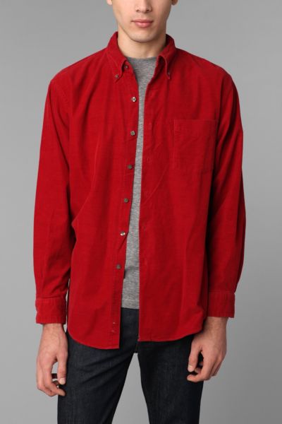 Urban Renewal Vintage Mens Corduroy Shirt