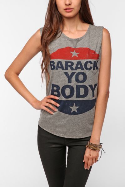 DOE Barack Yo Body Tee   Urban Outfitters