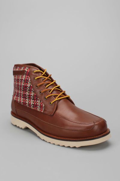 Stapleford Woven Moc Toe Boot - Urban Outfitters