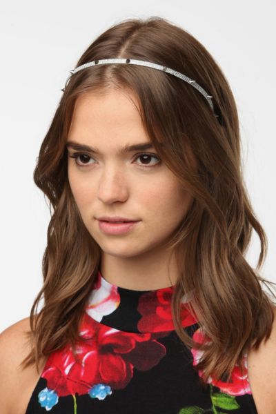 Delicate Spike Headband   Urban Outfitters