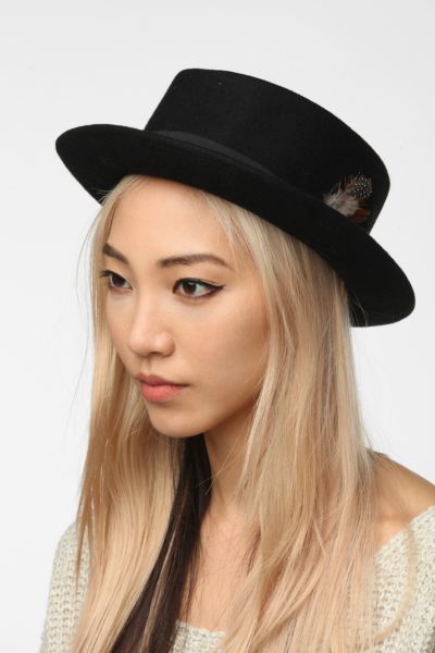 Felt Porkpie Hat   Urban Outfitters