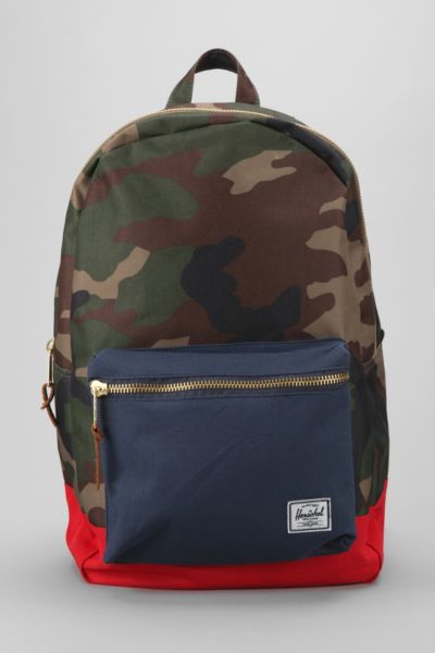 Herschel Supply Co. Camo Colorblock Settlement Backpack - Urban Outfitters