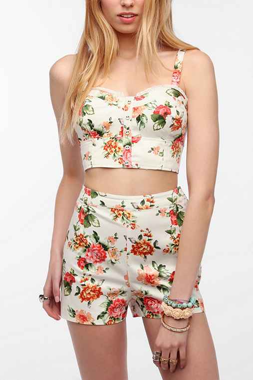 Kimchi Blue Pinup Bustier Top - Urban Outfitters