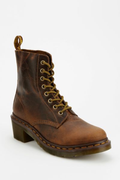 Dr. Martens Clemency Heeled 8-Eye Boot - Urban Outfitters
