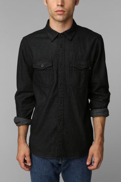 Stussy Classic Denim Button-Down Shirt - Urban Outfitters