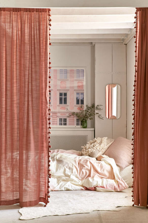 Slide View: 1: Pompom Curtain