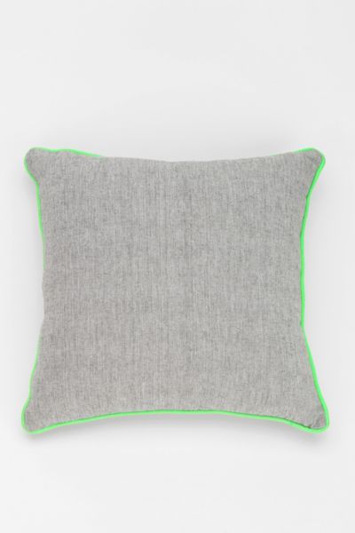 NEST Contrast Trim Chambray Pillow