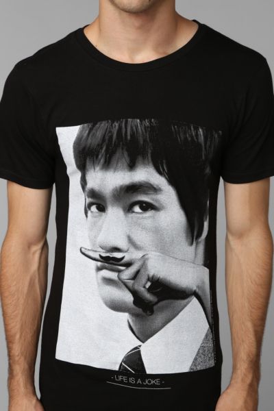 Eleven Paris Bruce Lee Mustache Tee