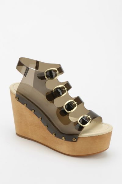 Madison Harding Veruca Buckled Wedge Sandal