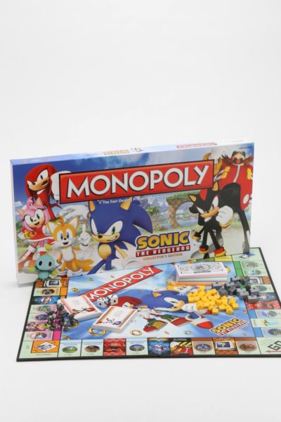 Sonic The Hedgehog Monopoly Board Game - Urban Outfitters