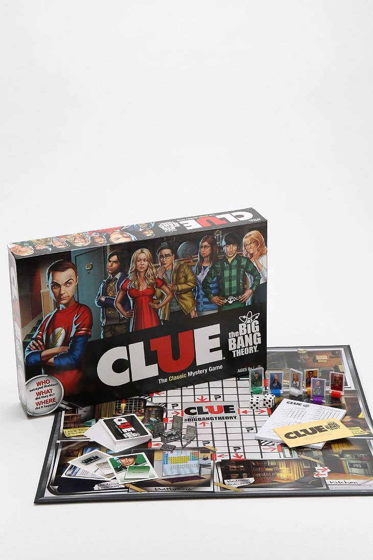 The Big Bang Theory Clue Board Game
