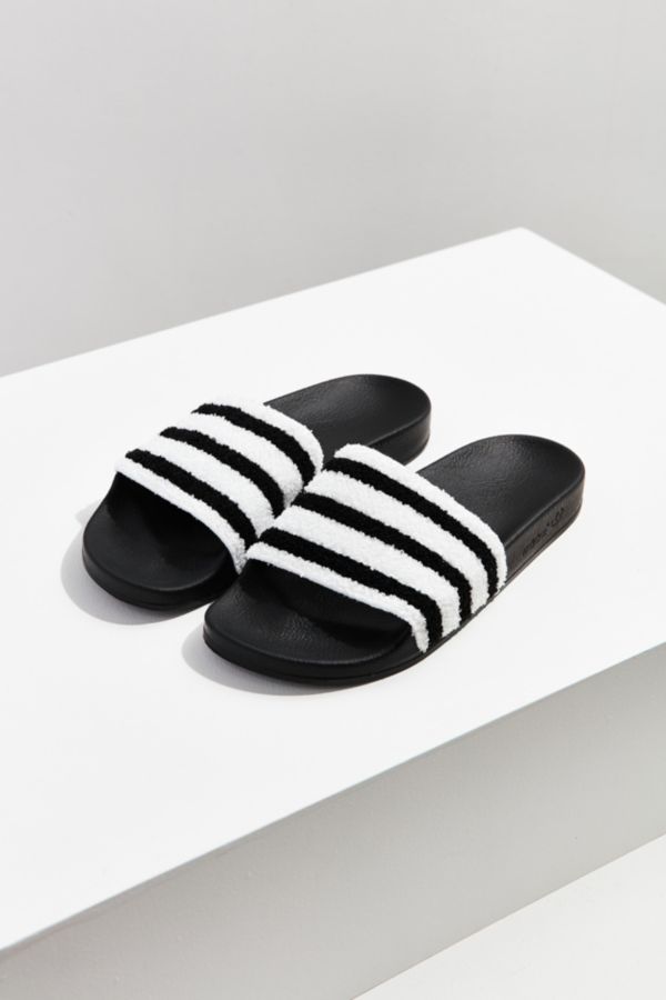 adidas snake print slides