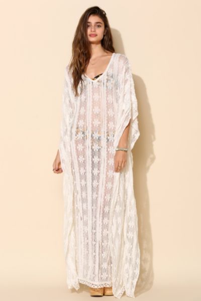 PilyQ Crochet Cover-Up Maxi Dress - Urban Outfitters