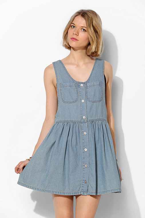 Evil Twin Isolation Denim Dress - Urban Outfitters