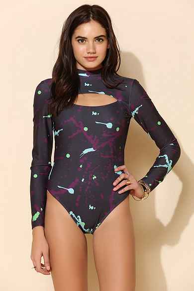 Yes Master Open-Front Low-Back One-Piece Swimsuit