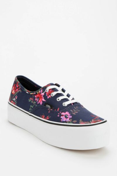 Vans Authentic Floral Women's Low-Top Sneaker - Urban Outfitters
