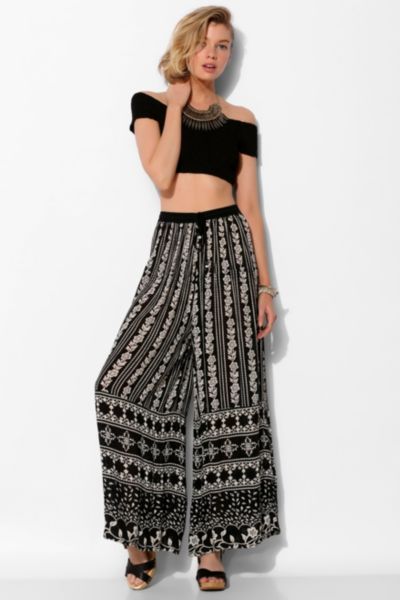 Raga Boho Print Wide Leg Pant