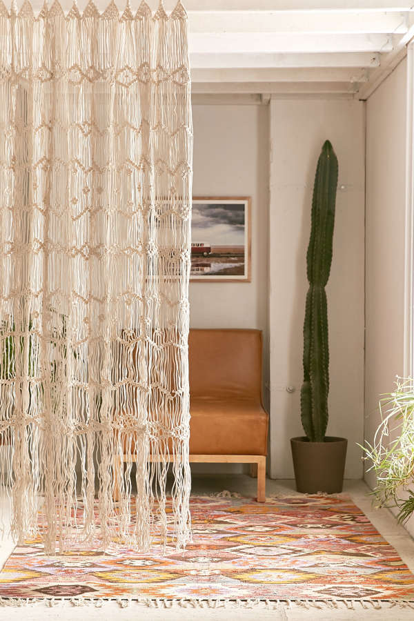 Slide View: 3: Macrame Wall Hanging