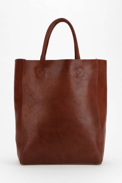 BDG Tumbled Leather Tote Bag