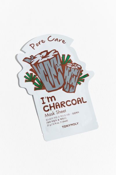 Tonymoly I'm Real Sheet Mask In Charcoal At Urban Outfitters In Charcoal
