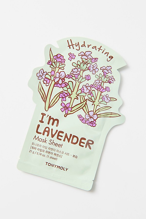 TONYMOLY I'M REAL SHEET MASK IN LAVENDER AT URBAN OUTFITTERS,32482259