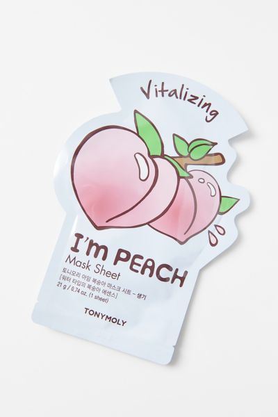 Tonymoly I'm Real Sheet Mask In Peach At Urban Outfitters