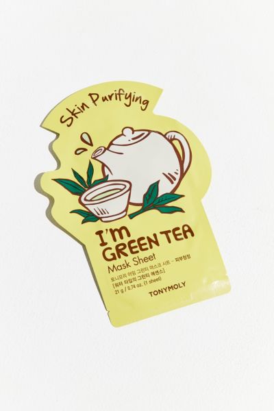 Tonymoly I'm Real Sheet Mask In Green Tea At Urban Outfitters In Green Tea