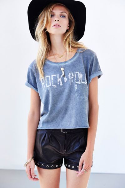 Prince Peter Rock N Roll Cropped Tee - Urban Outfitters