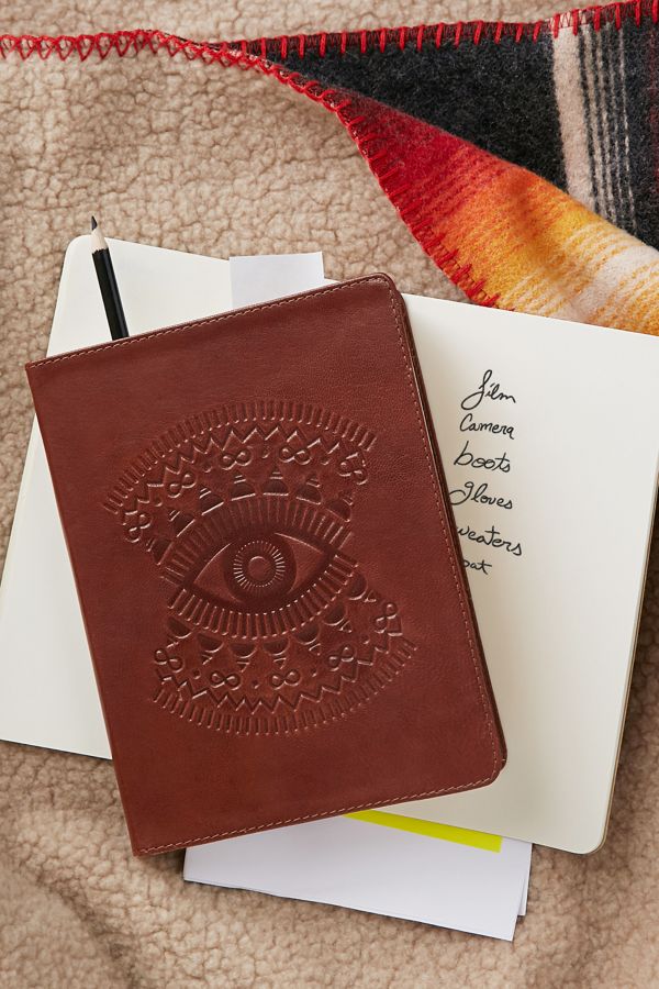 Embossed Leather Journal Urban Outfitters