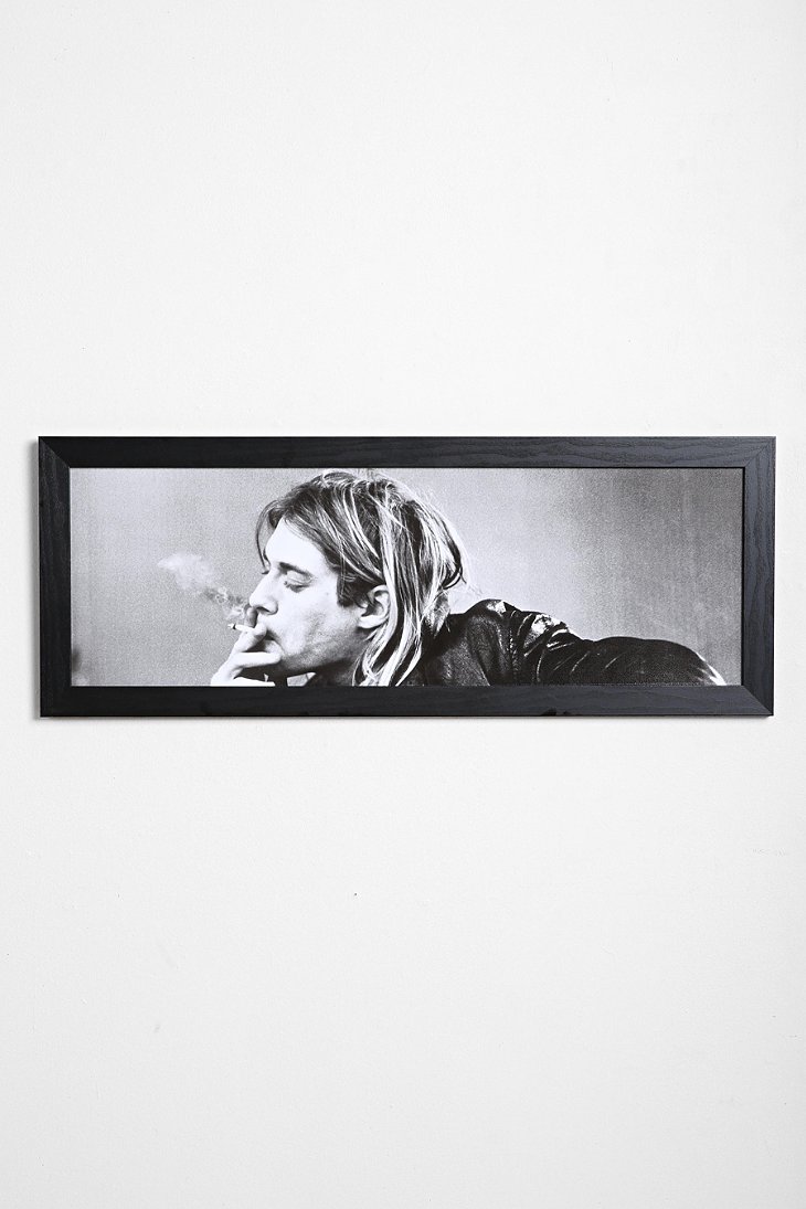 Kurt Cobain Framed Wall Art
