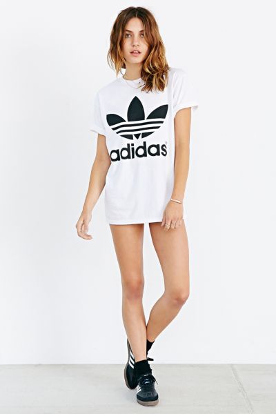 adidas Originals Double Logo Tee - Urban Outfitters