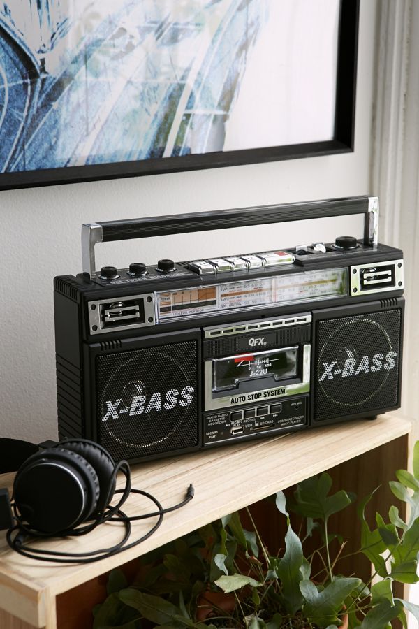 Radio + Cassette + MP3 Boombox Urban Outfitters
