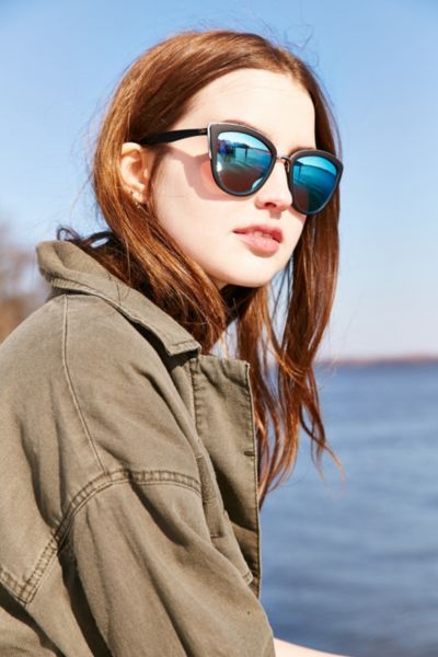 Quay My Girl Sunglasses - Black One Size at Urban Outfitters