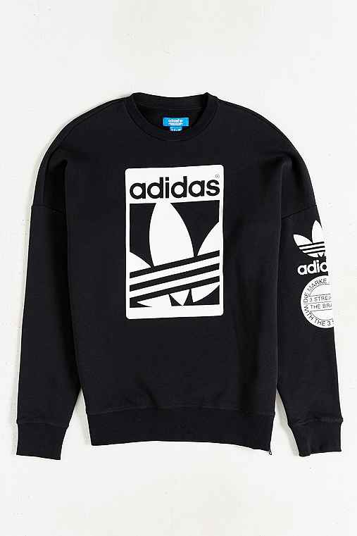 adidas Originals Box Trefoil Graphic Sweatshirt - Urban Outfitters