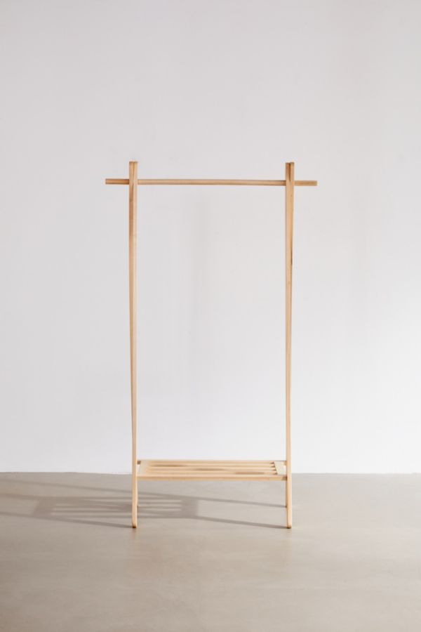 Wooden Clothing Rack | Urban Outfitters