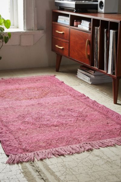 Magical Thinking Overdyed Jute Kilim Woven Rug