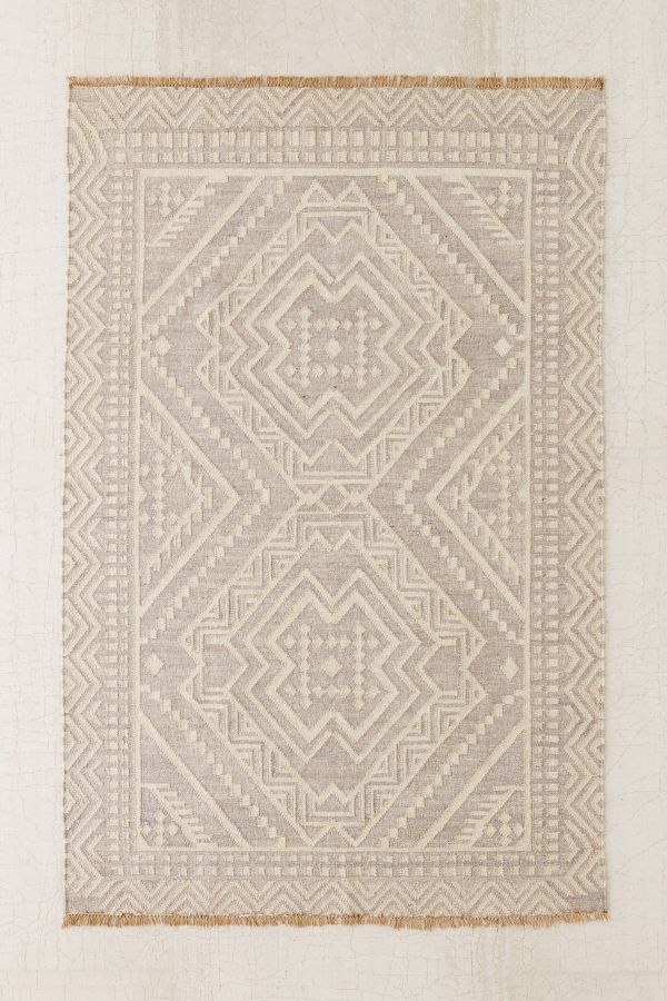 Slide View: 1: Gleason Woven Wool Rug