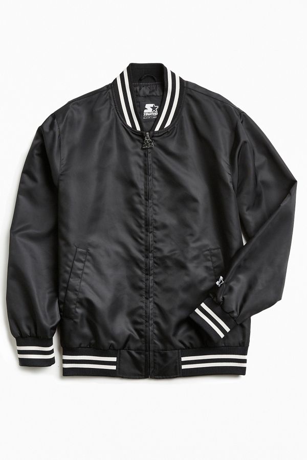 Starter Black Label + UO Athletic Bomber Jacket Urban Outfitters