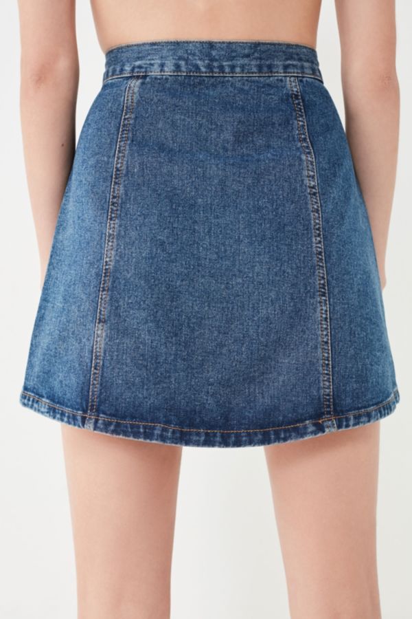 BDG Denim Button-Front Skirt | Urban Outfitters