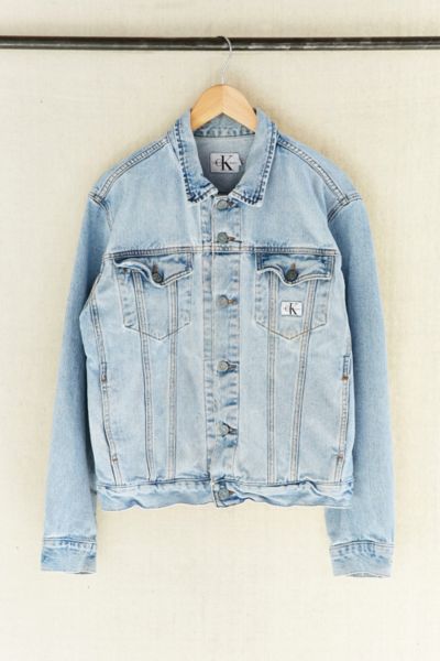 Vintage Calvin Klein Faded Denim Jacket