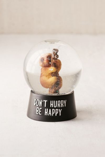 Sloth Snowglobe