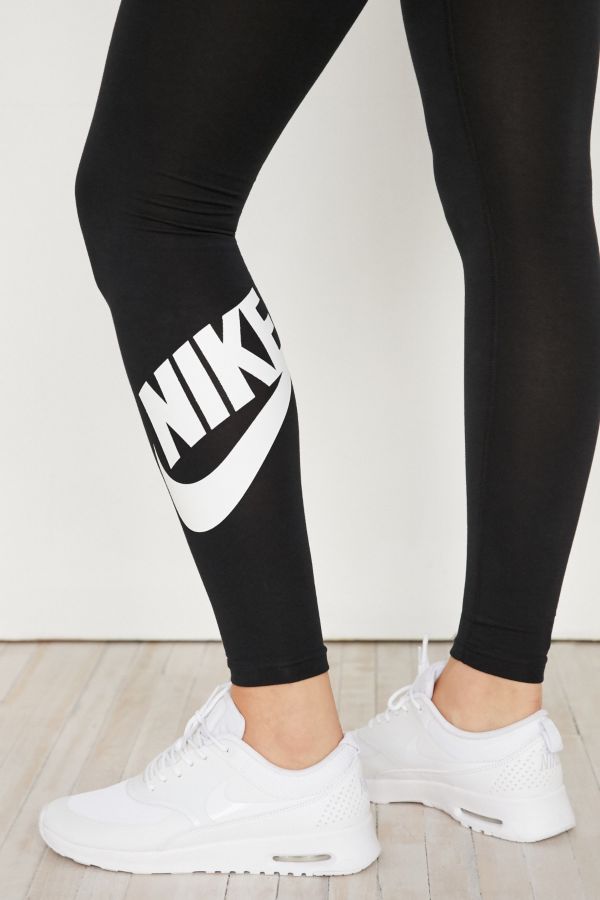 nike leg a see metallic leggings