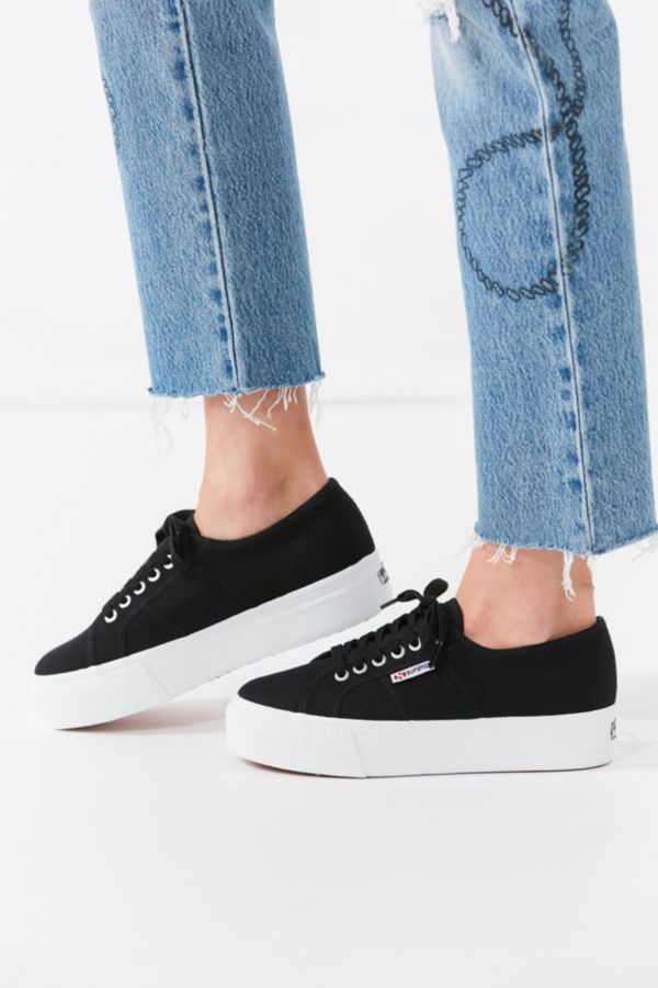 platform sneaker slides